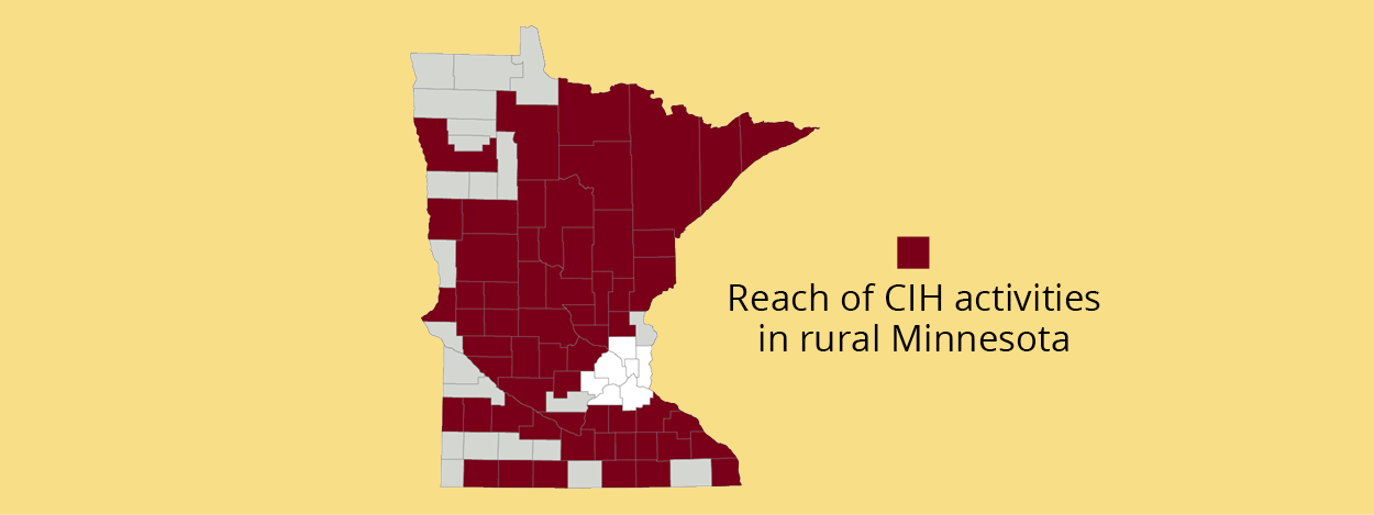 Reach of CIH activities in rural Minnesota