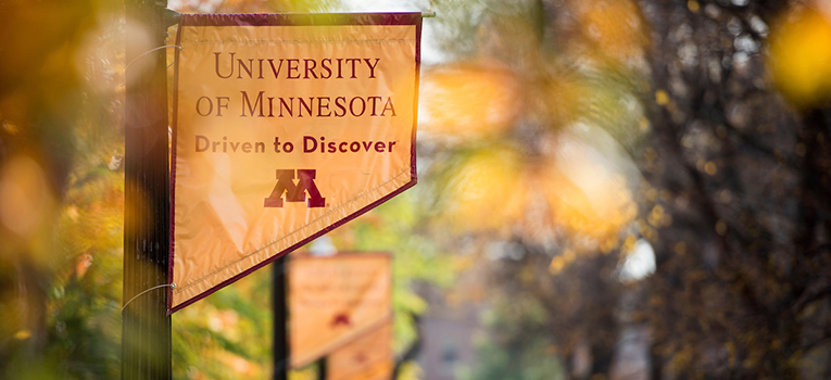 UMN Driven to Discover banner